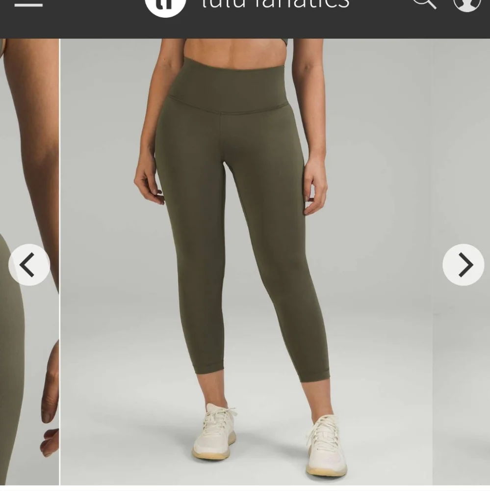 lululemon athletica Olive High-Rise Align 7/8 Leggings - Picture 3 of 9
